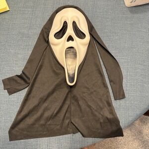 Fun World Ghost Face Mask Adult One Size Scream Costume Hooded Easter Unlimited